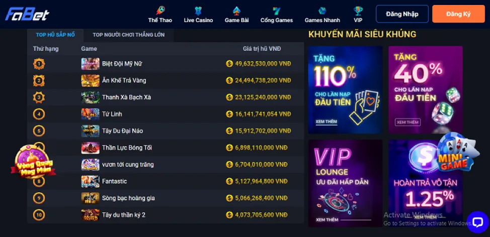 Hướng dẫn chơi slot